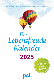 Der Lebensfreude-Kalender 2025 im Großformat - Cover