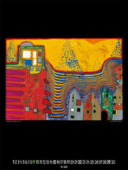 Großer Hundertwasser Art Calendar 2025 - Abbildung 6