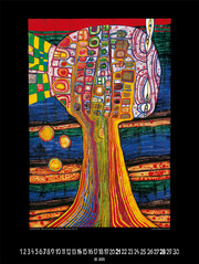 Großer Hundertwasser Art Calendar 2025 - Abbildung 9