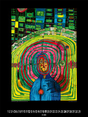 Großer Hundertwasser Art Calendar 2025 - Abbildung 10