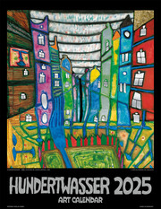 Hundertwasser Art Calendar 2025 - Cover