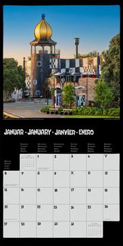 Hundertwasser Architectre/Architektur 2025 - Illustrationen 1