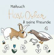 Malbuch Hase Oskar und seine Freunde