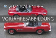arti promotion - BMW Classic 2025 Wandkalender, 49,5x34,2cm, Kalender mit Abbildungen von den Klassikern der BMW-Geschichte, zwölf Modellen mehrerer Jahrzente, mit Spiralbindung