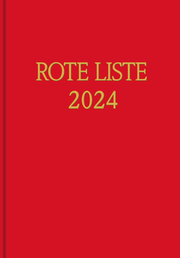 ROTE LISTE 2024 Buchausgabe Einzelausgabe - Cover