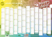 Jahresplaner 'HAPPY DAYS' Kalender 2025