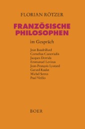Französische Philosophen im Gespräch - Cover