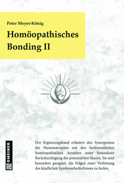 Homöopathisches Bonding II - Cover