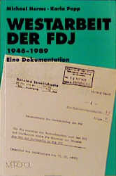 Westarbeit der FDJ 1946-1989 - Cover