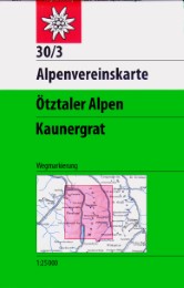 Ötztaler Alpen, Kaunergrat - Cover