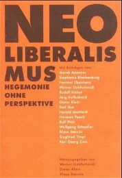 Neoliberalismus - Cover