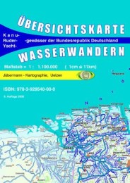 Übersichtskarte Wasserwandern Deutschland