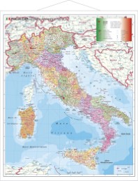 Postleitzahlenkarte Italien
