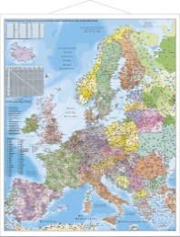 Postleitzahlenkarte Europa
