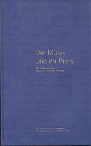 Die Musik und ihr Preis - Cover