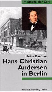 Hans Christian Andersen in Berlin