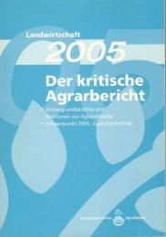 Landwirtschaft 2005 - Cover