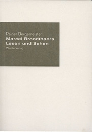 Marcel Broodthaers - Cover