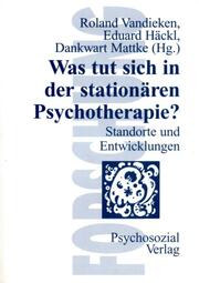 Was tut sich in der stationären Psychotherapie?
