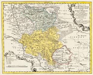 Historische Karte: Das Eichsfeld 1759