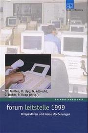 Forum Leitstelle 1999