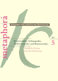 'Kränzewinder, Vorhangraffer, Kräuterzerstosser und Bratenwender' - Cover