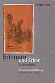 Erinnern und Erben in Deutschland - Cover