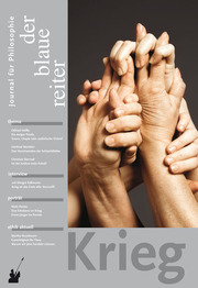 Der Blaue Reiter. Journal für Philosophie / Krieg - Cover