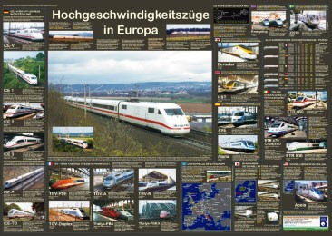 Hochgeschwindigkeitszüge in Europa - Cover