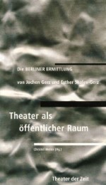 Theater als öffentlicher Raum - Cover