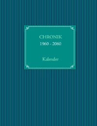 CHRONIKKALENDER 1960 - 2060