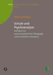 Schule und Psychoanalyse - Cover