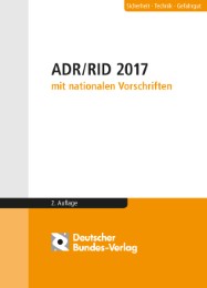 ADR/RID 2017 mit nationalen Vorschriften
