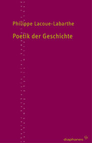 Poetik der Geschichte - Cover