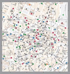 Architekturstadtplan München - Abbildung 1