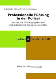 Professionelle Führung in der Polizei - Cover