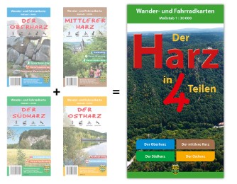 Der Harz: Oberharz/Mittlerer Harz/Ostharz/Südharz - Abbildung 1