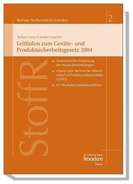 Leitfaden zum Geräte- und Produktsicherheitsgesetz 2004 - Cover