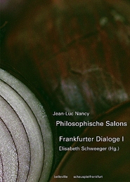 Philosophische Salons - Frankfurter Dialoge I - Cover