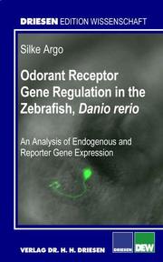 Odorant Receptor Gene Regulation in the Zebrafish, Danio rerio