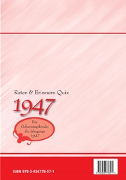 Raten & Erinnern Quiz 1947 - Abbildung 1
