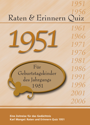 Raten & Erinnern Quiz 1951