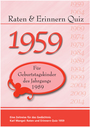 Raten & Erinnern Quiz 1959