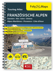 FolyMaps Touring Atlas Französische Alpen