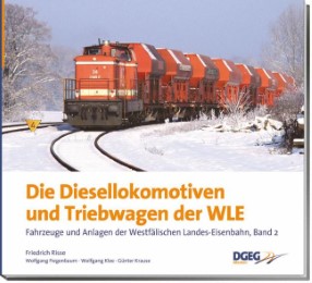 Die Diesellokomotiven und Triebwagen der WLE - Cover