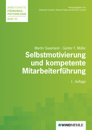 Selbstmotivierung und kompetente Mitarbeiterführung - Cover