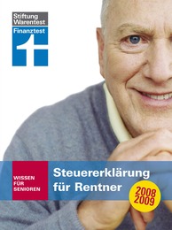 Steuererklärung für Rentner 2008/2009 - Cover
