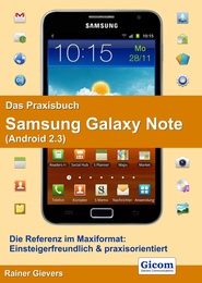 Das Praxisbuch Samsung Galaxy Note - Cover