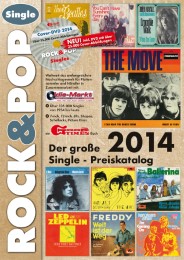 Der große Rock & Pop Single-Preiskatalog 2014