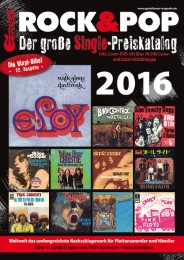 Der große Rock & Pop Single Preiskatalog 2016